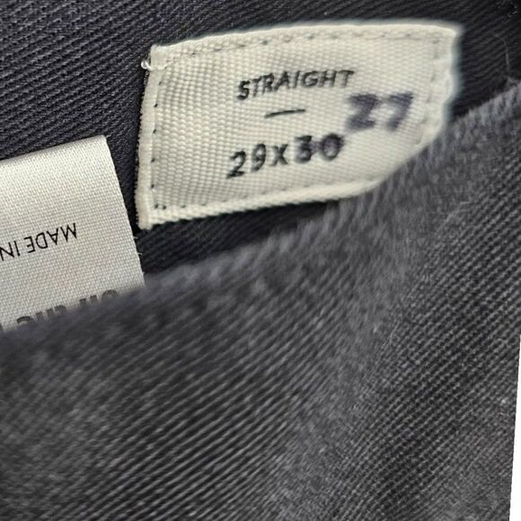 PACSUN 29 Straight Leg Black Pants - Picture 3 of 12